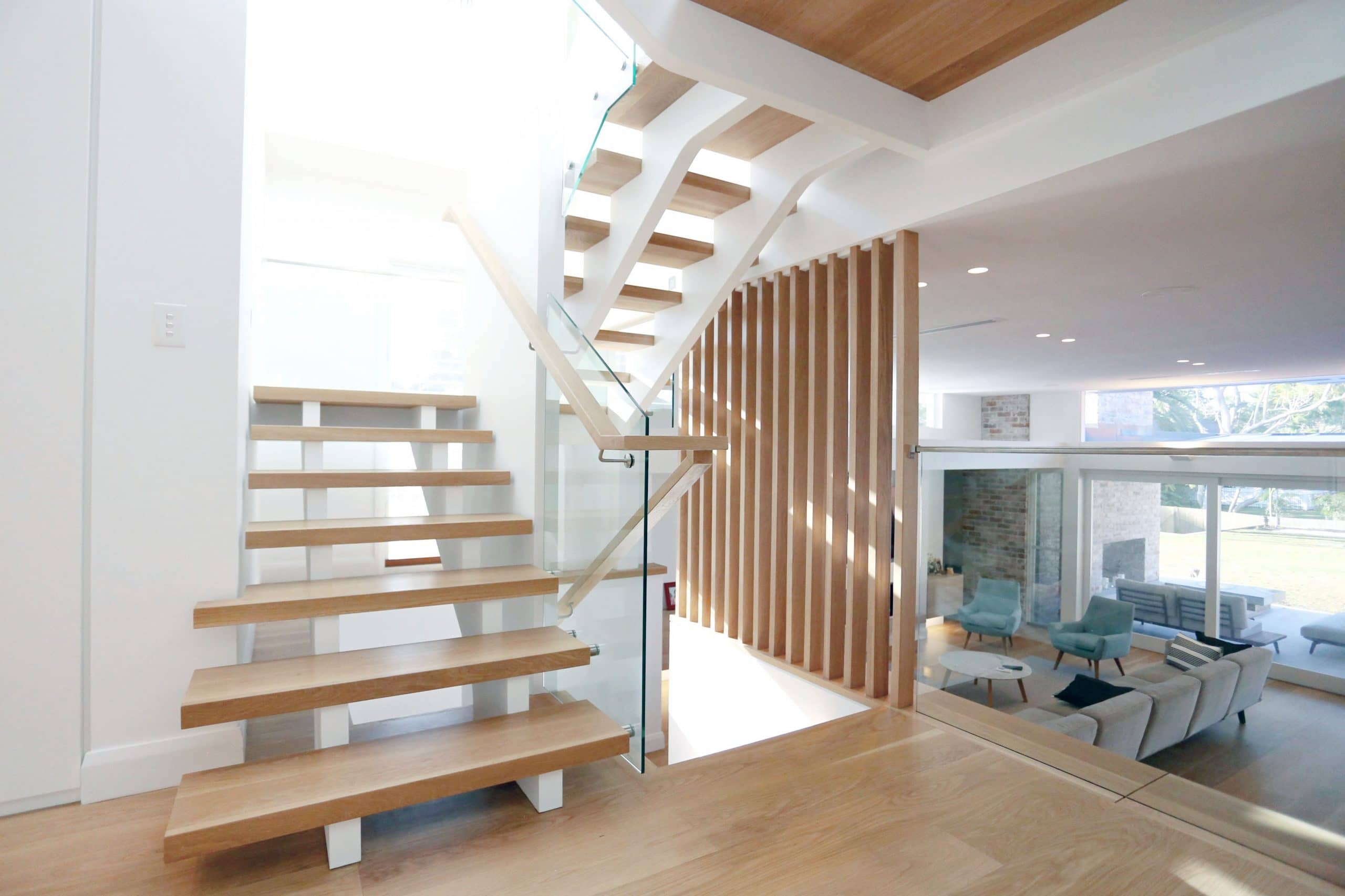Modern Staircase Design • Architectural Staircase Design • GlassRoseville